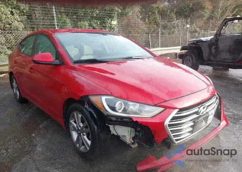 2017 Hyundai Elantra Se из США, поврежденный, VIN 5NPD84LF9HH006394